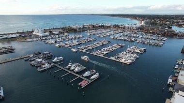 Mandurah, Avustralya 31 Mayıs 2025: Mandurah Sahil Marina Kasabası