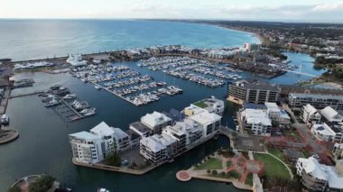 Mandurah, Avustralya 31 Mayıs 2025: Mandurah Sahil Marina Kasabası