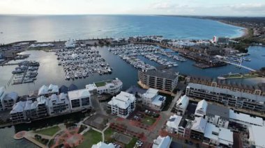 Mandurah, Avustralya 31 Mayıs 2025: Mandurah Sahil Marina Kasabası
