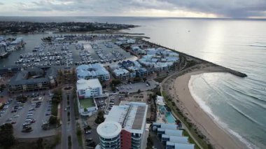 Mandurah, Avustralya 31 Mayıs 2025: Mandurah Sahil Marina Kasabası