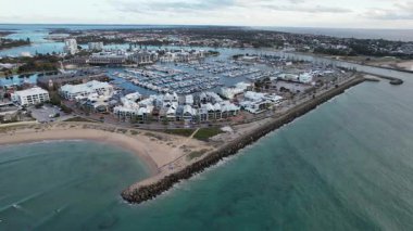 Mandurah, Avustralya 31 Mayıs 2025: Mandurah Sahil Marina Kasabası