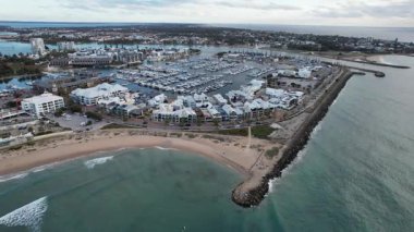 Mandurah, Avustralya 31 Mayıs 2025: Mandurah Sahil Marina Kasabası