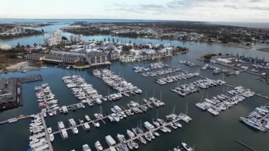 Mandurah, Avustralya 31 Mayıs 2025: Mandurah Sahil Marina Kasabası