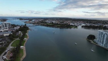 Mandurah, Avustralya 31 Mayıs 2025: Mandurah Sahil Marina Kasabası