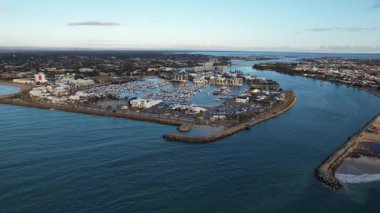 Mandurah, Avustralya 31 Mayıs 2025: Mandurah Sahil Marina Kasabası