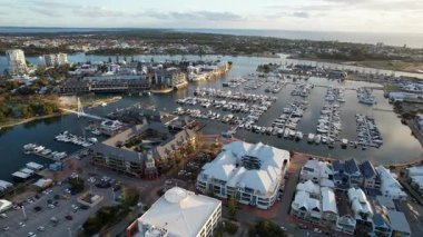Mandurah, Avustralya 31 Mayıs 2025: Mandurah Sahil Marina Kasabası
