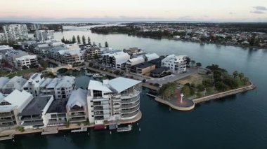 Mandurah, Avustralya 31 Mayıs 2025: Mandurah Sahil Marina Kasabası