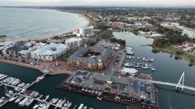 Mandurah, Avustralya 31 Mayıs 2025: Mandurah Sahil Marina Kasabası