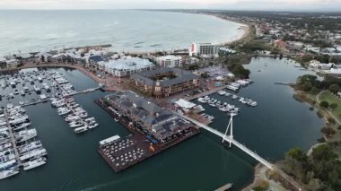 Mandurah, Avustralya 31 Mayıs 2025: Mandurah Sahil Marina Kasabası
