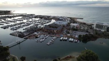 Mandurah, Avustralya 31 Mayıs 2025: Mandurah Sahil Marina Kasabası