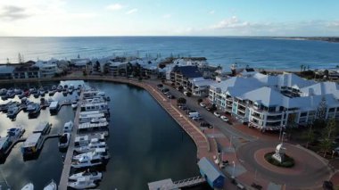 Mandurah, Avustralya 31 Mayıs 2025: Mandurah Sahil Marina Kasabası