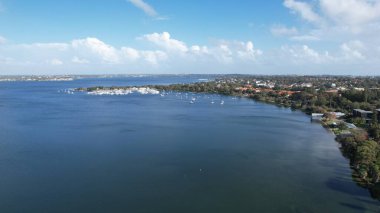 Perth, Avustralya 3 Haziran 2025: Perth 'in ünlü Mavi Tekne Evi