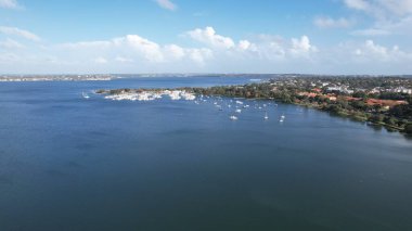 Perth, Avustralya 3 Haziran 2025: Perth 'in ünlü Mavi Tekne Evi