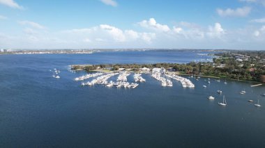 Perth, Avustralya 3 Haziran 2025: Perth 'in ünlü Mavi Tekne Evi