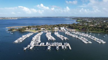 Perth, Avustralya 3 Haziran 2025: Perth 'in ünlü Mavi Tekne Evi