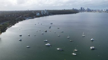 Perth, Avustralya 3 Haziran 2025: Perth 'in ünlü Mavi Tekne Evi