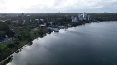 Perth, Avustralya 3 Haziran 2025: Perth 'in ünlü Mavi Tekne Evi