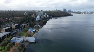 Perth, Avustralya 3 Haziran 2025: Perth 'in ünlü Mavi Tekne Evi