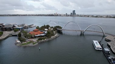 Perth, Avustralya 3 Haziran 2025: Perth CBD 'nin Elizabeth Rıhtımı