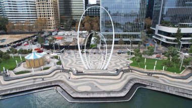 Perth, Avustralya 3 Haziran 2025: Perth CBD 'nin Elizabeth Rıhtımı