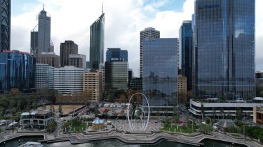 Perth, Avustralya 3 Haziran 2025: Perth CBD 'nin Elizabeth Rıhtımı