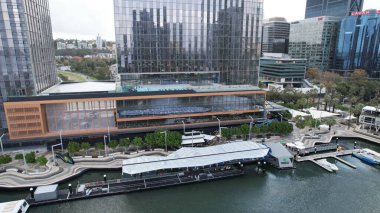 Perth, Avustralya 3 Haziran 2025: Perth CBD 'nin Elizabeth Rıhtımı