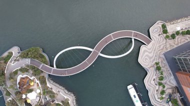 Perth, Avustralya 3 Haziran 2025: Perth CBD 'nin Elizabeth Rıhtımı