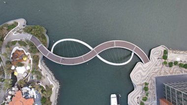 Perth, Avustralya 3 Haziran 2025: Perth CBD 'nin Elizabeth Rıhtımı