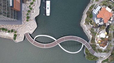 Perth, Avustralya 3 Haziran 2025: Perth CBD 'nin Elizabeth Rıhtımı