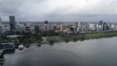 Perth, Avustralya 3 Haziran 2025: Perth CBD 'nin Elizabeth Rıhtımı