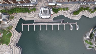 Perth, Avustralya 3 Haziran 2025: Perth CBD 'nin Elizabeth Rıhtımı