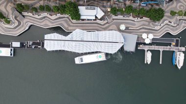 Perth, Avustralya 3 Haziran 2025: Perth CBD 'nin Elizabeth Rıhtımı