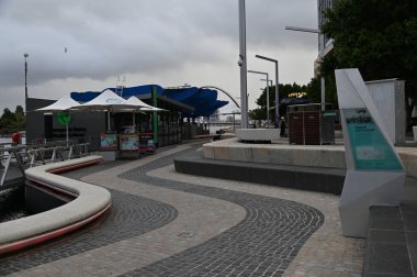 Perth, Avustralya 3 Haziran 2025: Perth CBD 'nin Elizabeth Rıhtımı