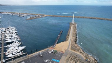 Hillarys, Avustralya 3 Haziran 2025: The Hillarys Boat Harbour of Perth CBD