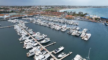 Hillarys, Avustralya 3 Haziran 2025: The Hillarys Boat Harbour of Perth CBD