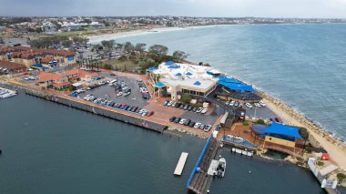 Hillarys, Avustralya 3 Haziran 2025: The Hillarys Boat Harbour of Perth CBD