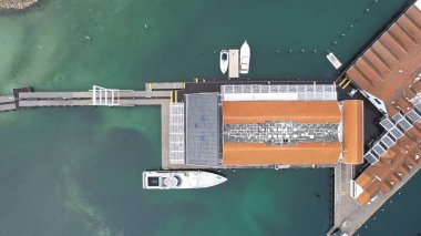 Hillarys, Avustralya 3 Haziran 2025: The Hillarys Boat Harbour of Perth CBD