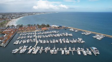 Hillarys, Avustralya 3 Haziran 2025: The Hillarys Boat Harbour of Perth CBD