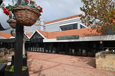 Hillarys, Avustralya 3 Haziran 2025: The Hillarys Boat Harbour of Perth CBD