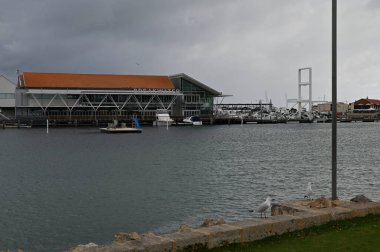 Hillarys, Avustralya 3 Haziran 2025: The Hillarys Boat Harbour of Perth CBD
