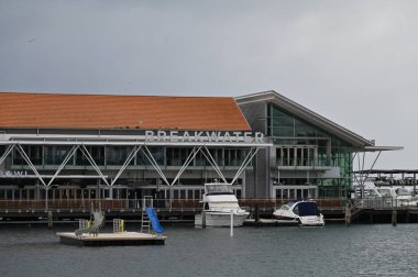Hillarys, Avustralya 3 Haziran 2025: The Hillarys Boat Harbour of Perth CBD
