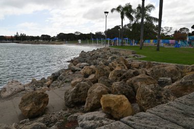Hillarys, Avustralya 3 Haziran 2025: The Hillarys Boat Harbour of Perth CBD
