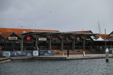 Hillarys, Avustralya 3 Haziran 2025: The Hillarys Boat Harbour of Perth CBD