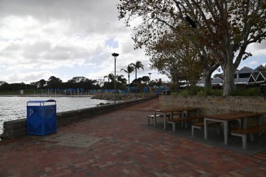 Hillarys, Avustralya 3 Haziran 2025: The Hillarys Boat Harbour of Perth CBD