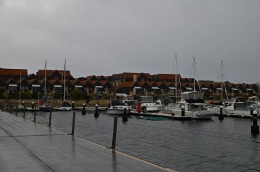 Hillarys, Avustralya 3 Haziran 2025: The Hillarys Boat Harbour of Perth CBD