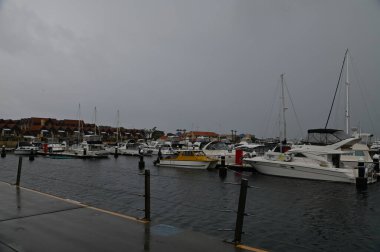 Hillarys, Avustralya 3 Haziran 2025: The Hillarys Boat Harbour of Perth CBD