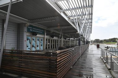 Hillarys, Avustralya 3 Haziran 2025: The Hillarys Boat Harbour of Perth CBD