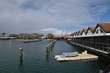 Hillarys, Avustralya 3 Haziran 2025: The Hillarys Boat Harbour of Perth CBD