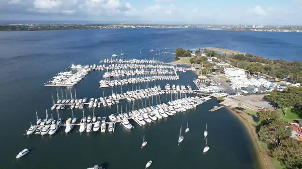 Perth, Avustralya 3 Haziran 2025: Perth 'in ünlü Mavi Tekne Evi