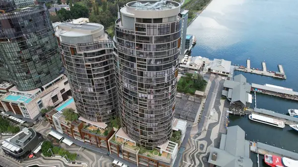 Perth, Avustralya 3 Haziran 2025: Perth CBD 'nin Elizabeth Rıhtımı